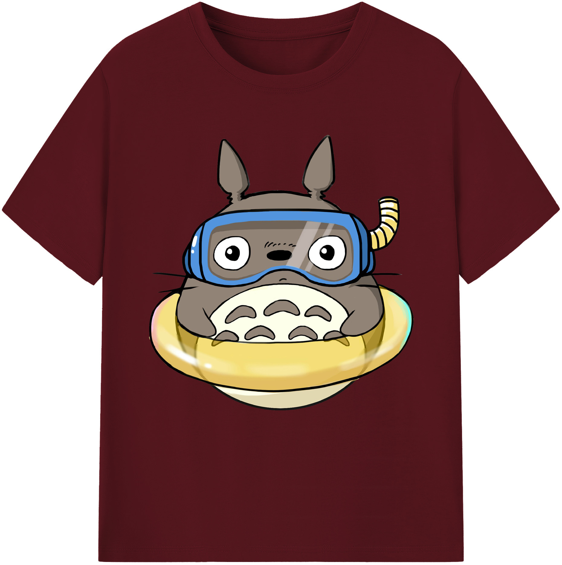 （画像用） となりのトトロ 草壁メイ 草壁サツキ My Neighbor Totoro Satsuki Kusakabe Mei Kusakabe 綿100％半袖Tシャツ（フロントプリント）